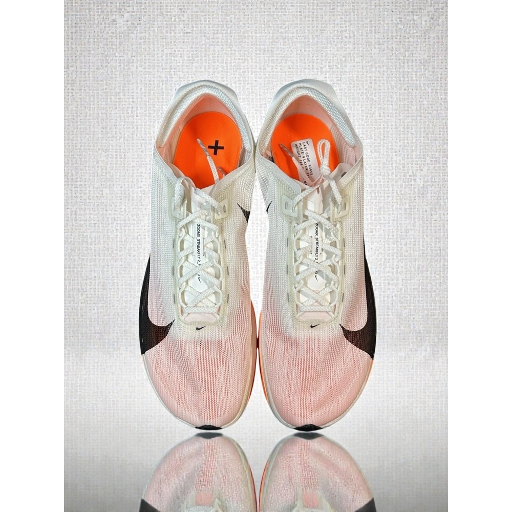 Nike‎ ZoomX Streakfly 2 Proto Men's 12.5 Sail Orange HF6417-100 Racing Shoe - Picture 3 of 7